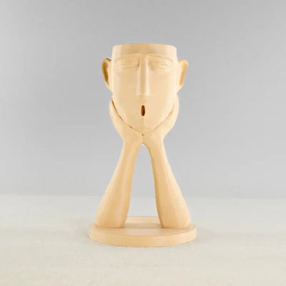 Stonehenge “Oops” Air Head Planter - Home & Garden